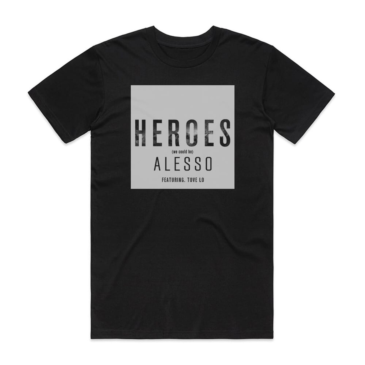 Alesso Heroes We Could Be Album Cover T-Shirt Black