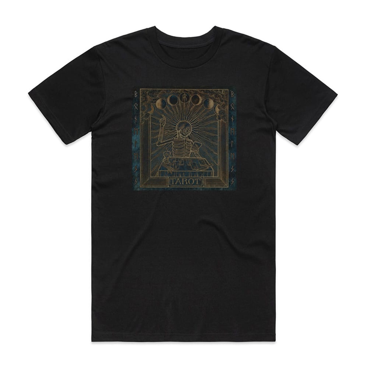 Aether Realm Tarot Album Cover T-Shirt Black
