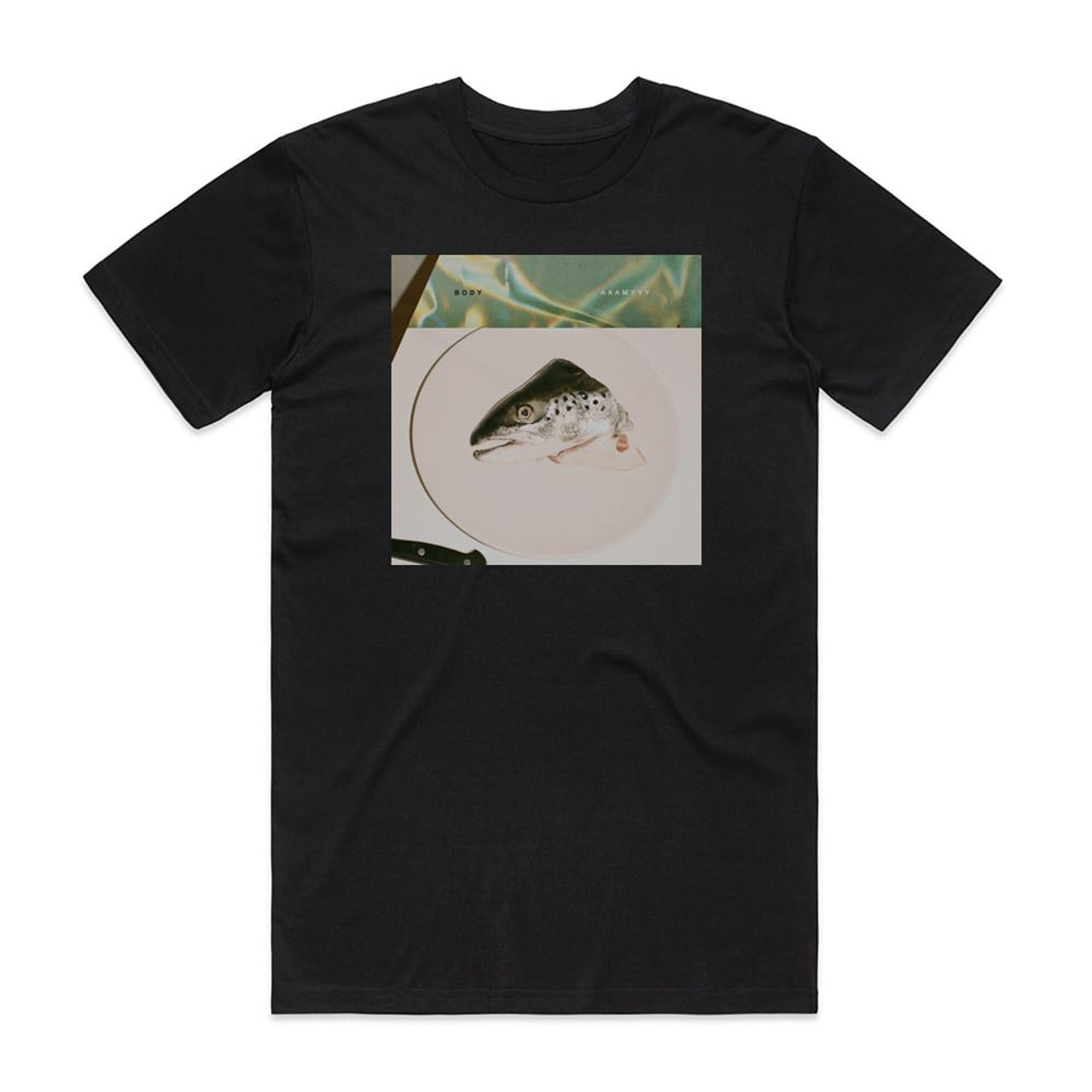 AAAMYYY Body Album Cover T-Shirt Black