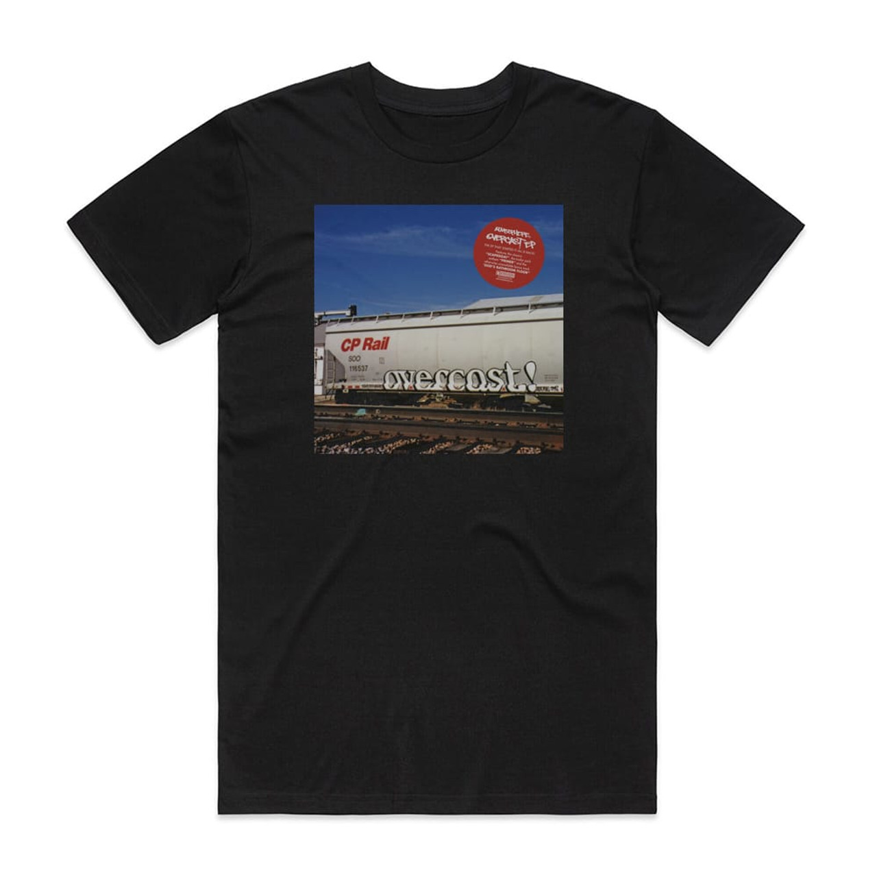 Atmosphere Overcast Ep Album Cover T-Shirt Black