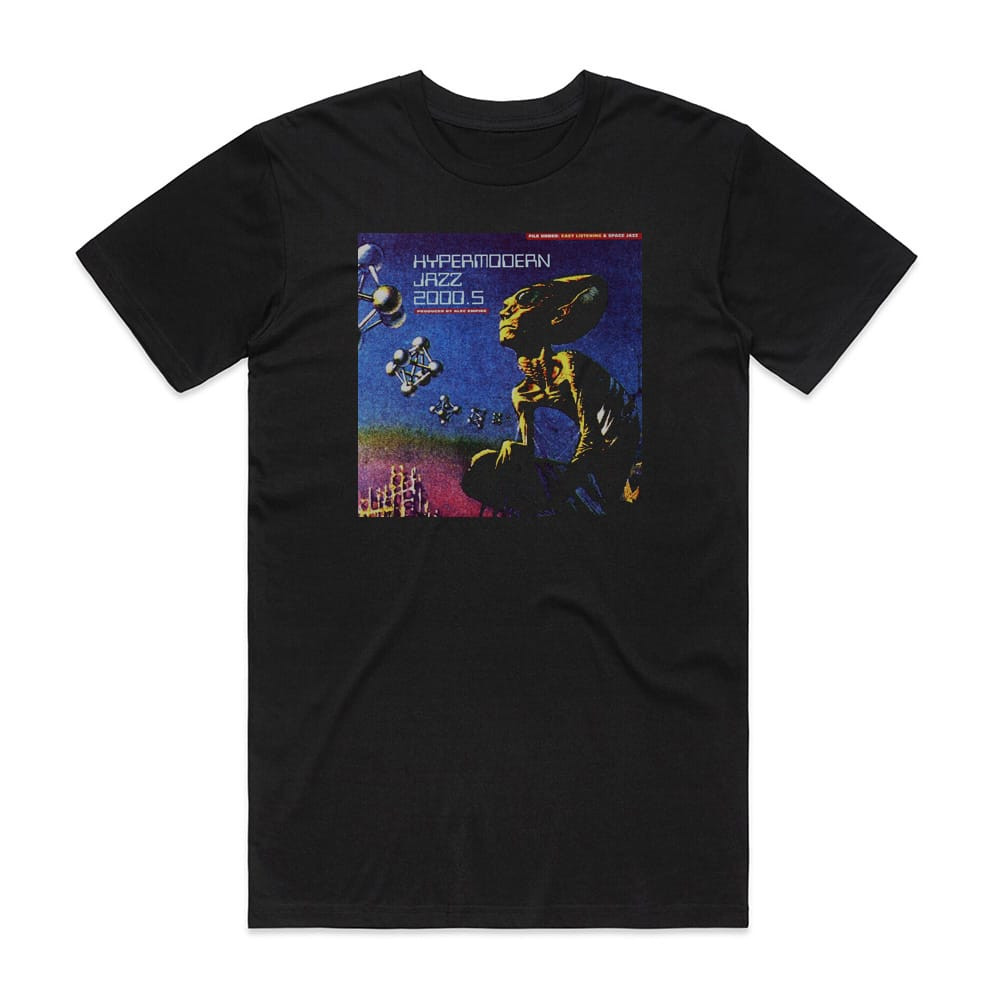 Alec Empire Hypermodern Jazz 20005 Album Cover T-Shirt Black
