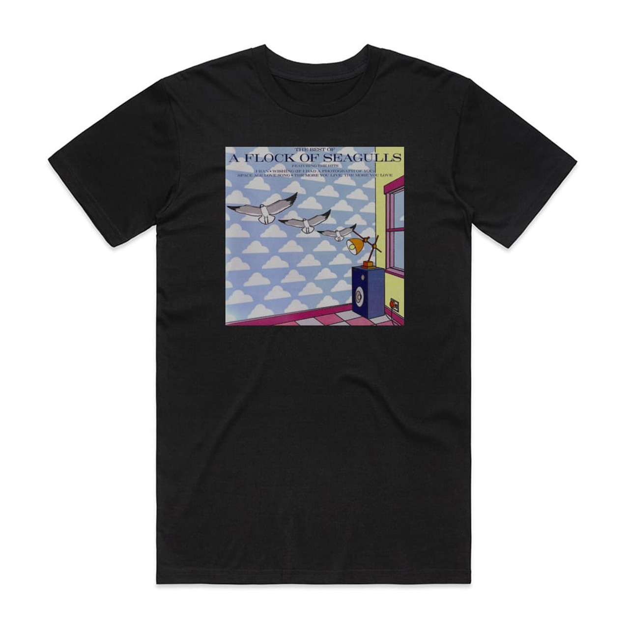 A Flock of Seagulls The Best Of A Flock Of Seagulls Album Cover T-Shirt ...