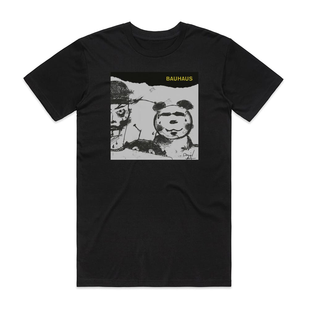 Bauhaus Mask Album Cover T-Shirt Black