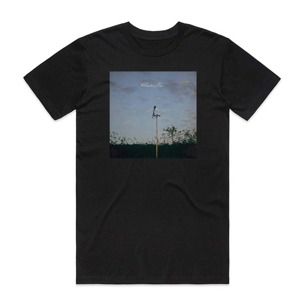 Brian Eno Cluster Eno Album Cover T-Shirt Black