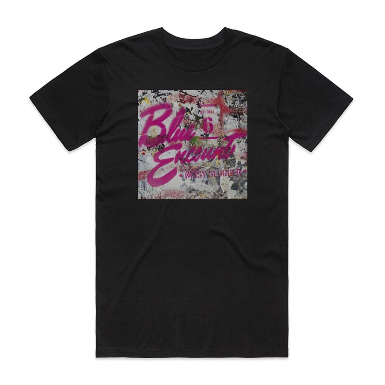 BLUE ENCOUNT Noisy Slugger Album Cover T-Shirt Black