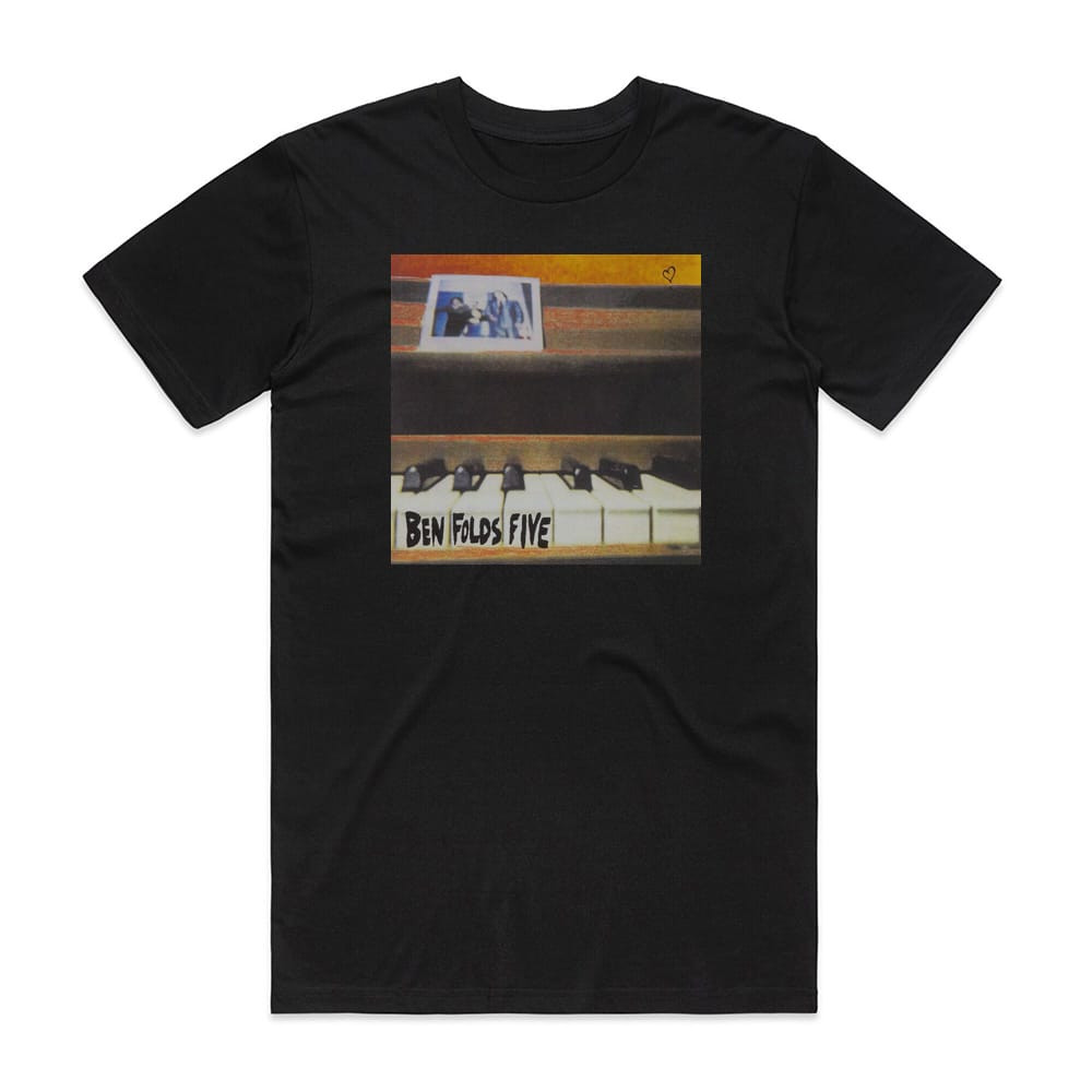 Ben Folds Five Ben Folds Five Album Cover T-Shirt Black
