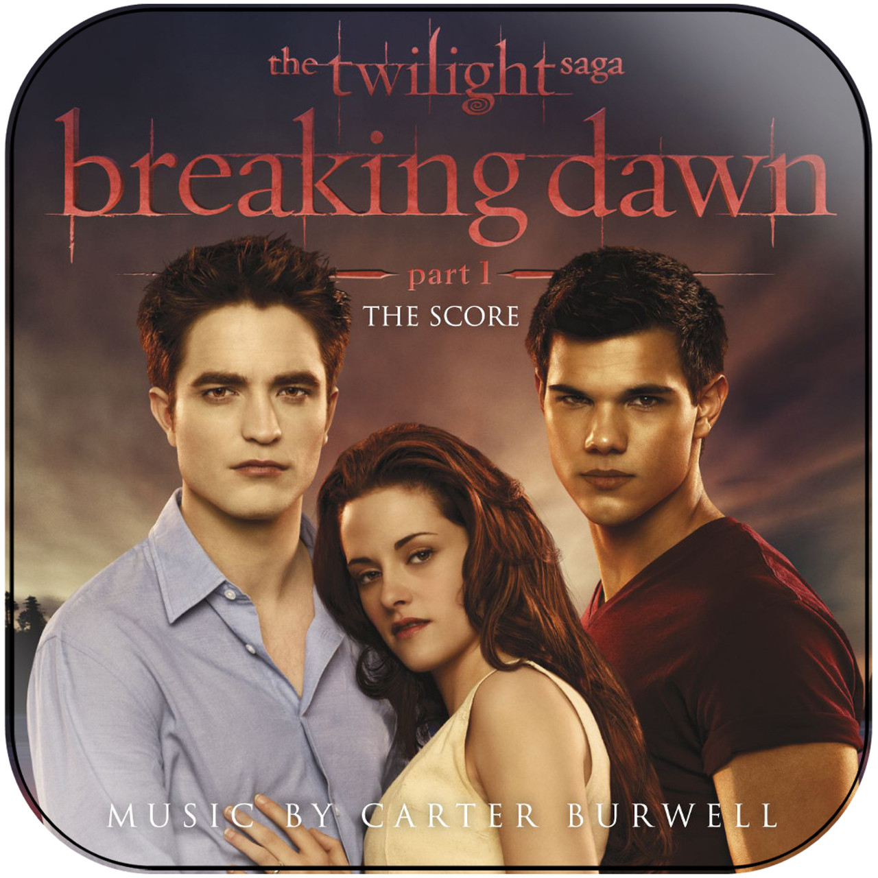 Carter Burwell The Twilight Saga Breaking Dawn Part 2 Album Cover Sticker Album Cover Sticker