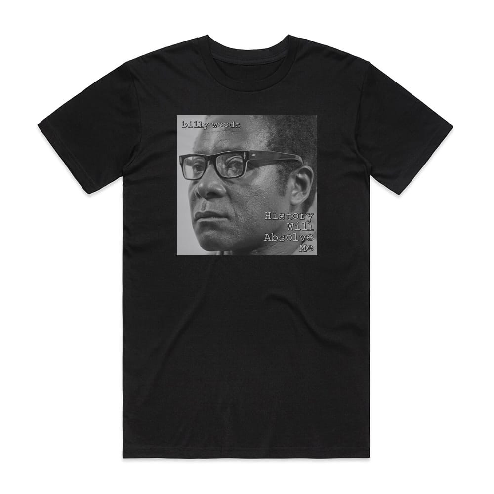 Billy Woods History Will Absolve Me Album Cover T-Shirt Black