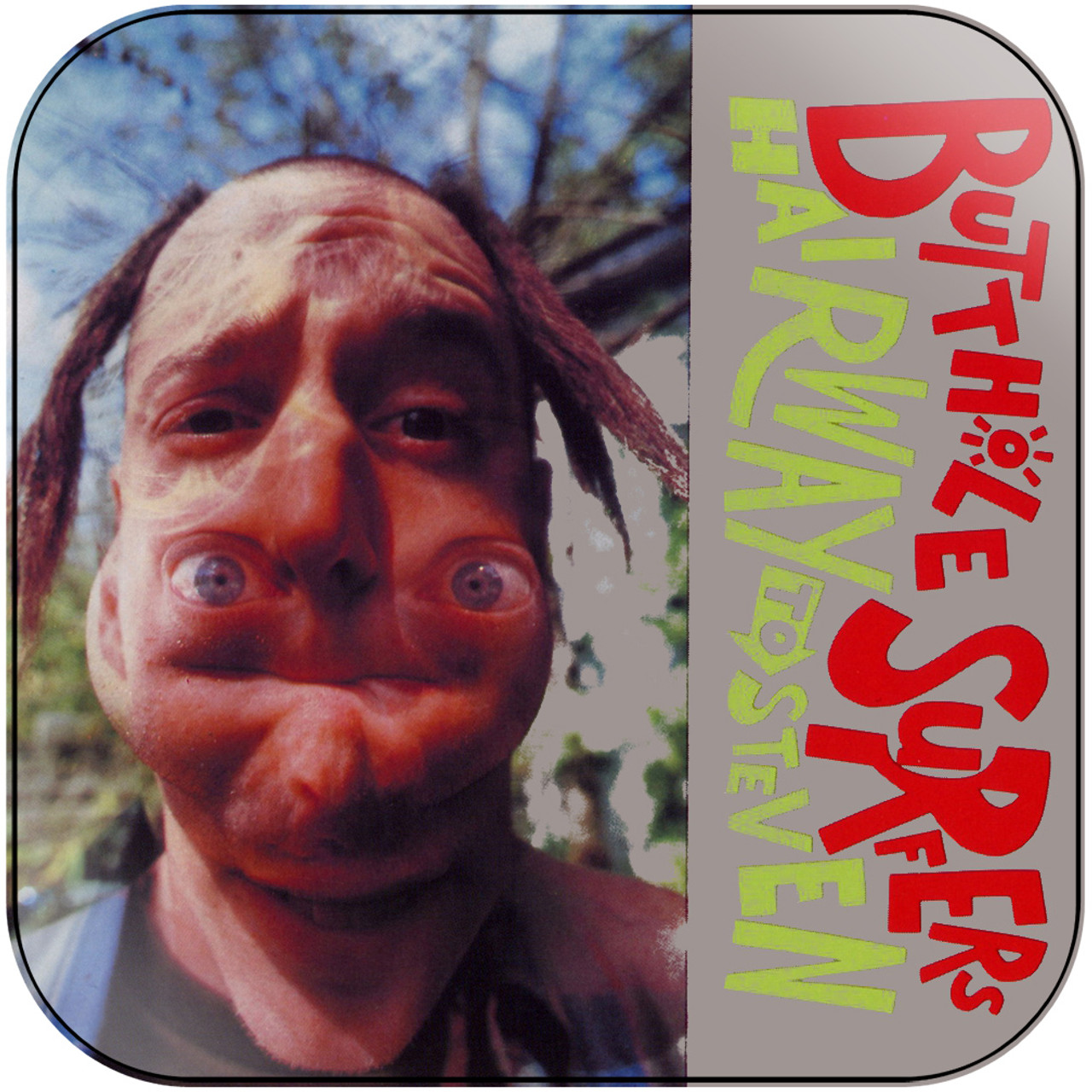 Butthole Surfers Independent Worm Saloon Album Cover Sticker Album