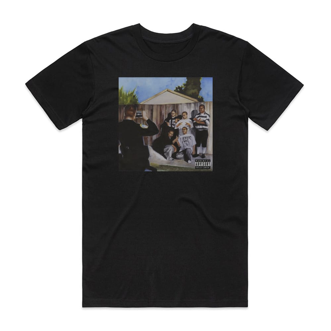 Blu Good To Be Home Album Cover T-Shirt Black
