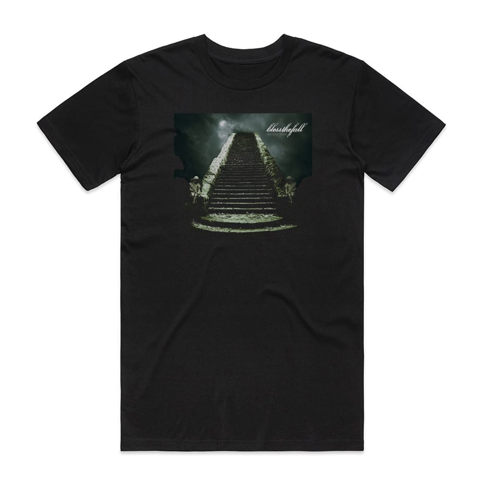 Blessthefall His Last Walk Album Cover T-Shirt Black