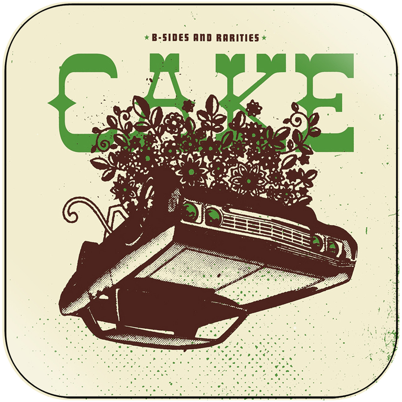 CAKE B Sides And Rarities 1 Album Cover Sticker Album Cover Sticker