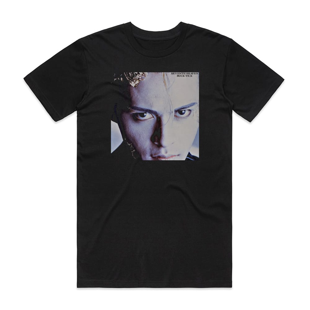 BUCK-TICK Seventh Heaven Album Cover T-Shirt Black
