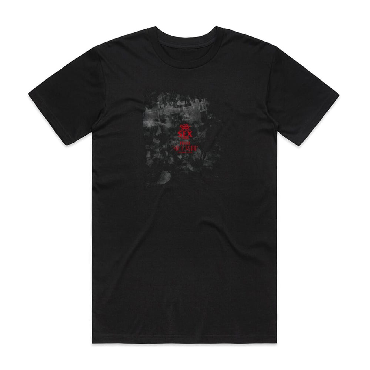 BiSH Less Than Sex Tour Final Album Cover T-Shirt Black