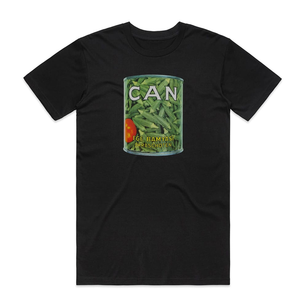 CAN Ege Bamyasi Album Cover T-Shirt Black