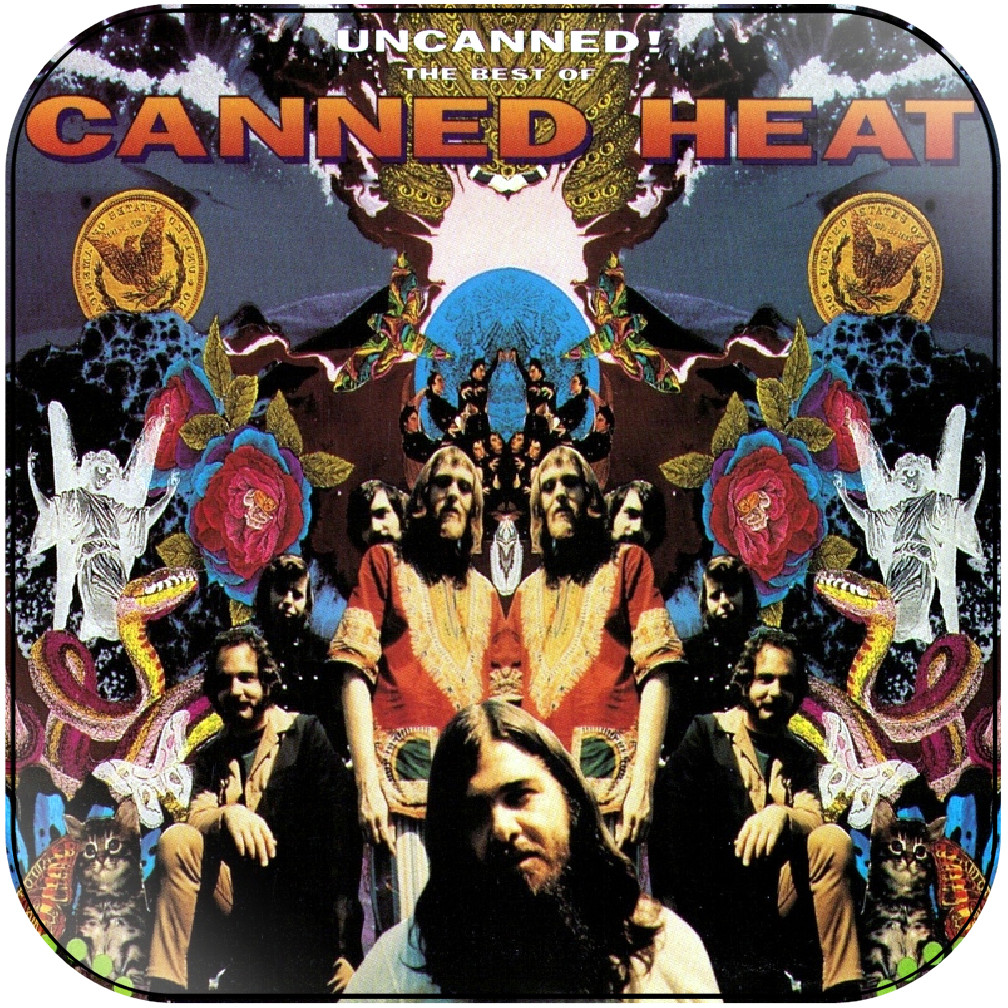 Canned Heat Uncanned The Best Of Canned Heat Album Cover Sticker Album Canned Heat Uncanned The Best Of Canned Heat Album Cover Sticker Album