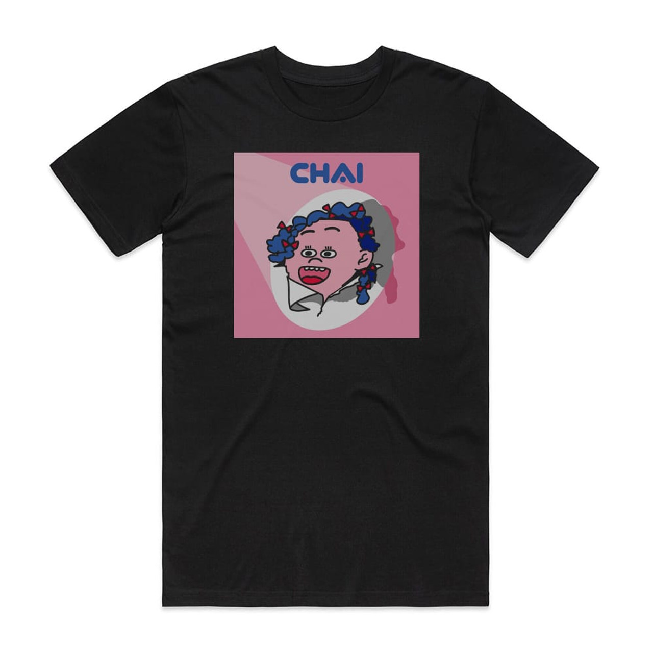 CHAI Punk Album Cover T-Shirt Black