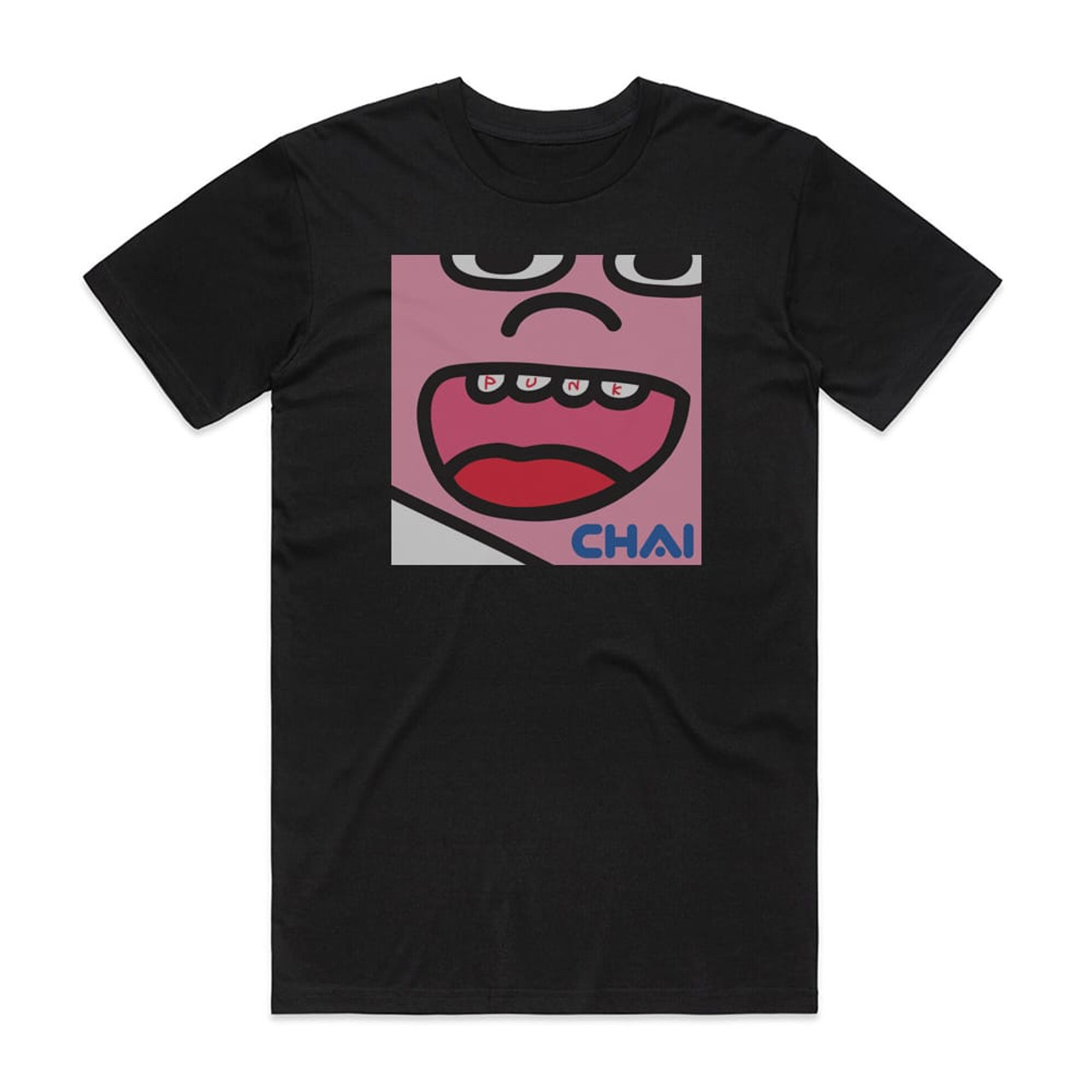 CHAI Punk 1 Album Cover T-Shirt Black