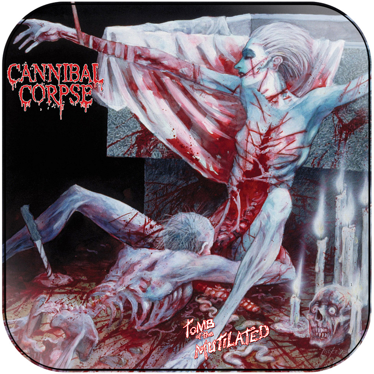 Cannibal Corpse Tomb Of The Mutilated-2 Album Cover Sticker Album