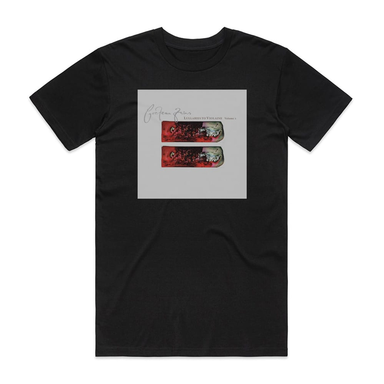 Cocteau Twins Lullabies To Violaine Album Cover T-Shirt Black