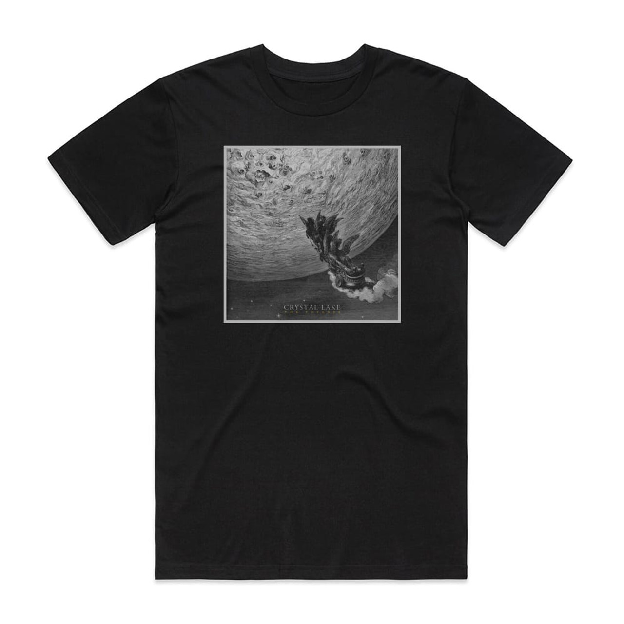 CRYSTAL LAKE The Voyages Album Cover T-Shirt Black