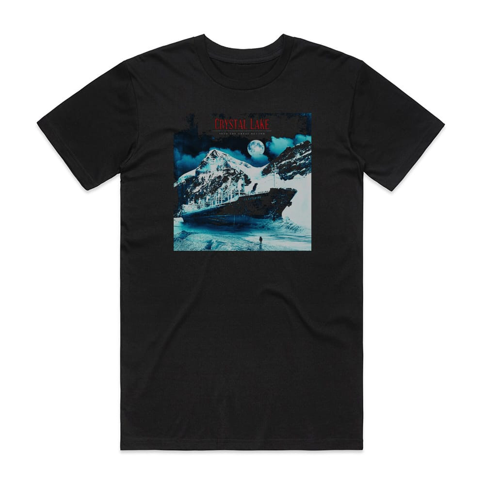 CRYSTAL LAKE Into The Great Beyond Album Cover T-Shirt Black