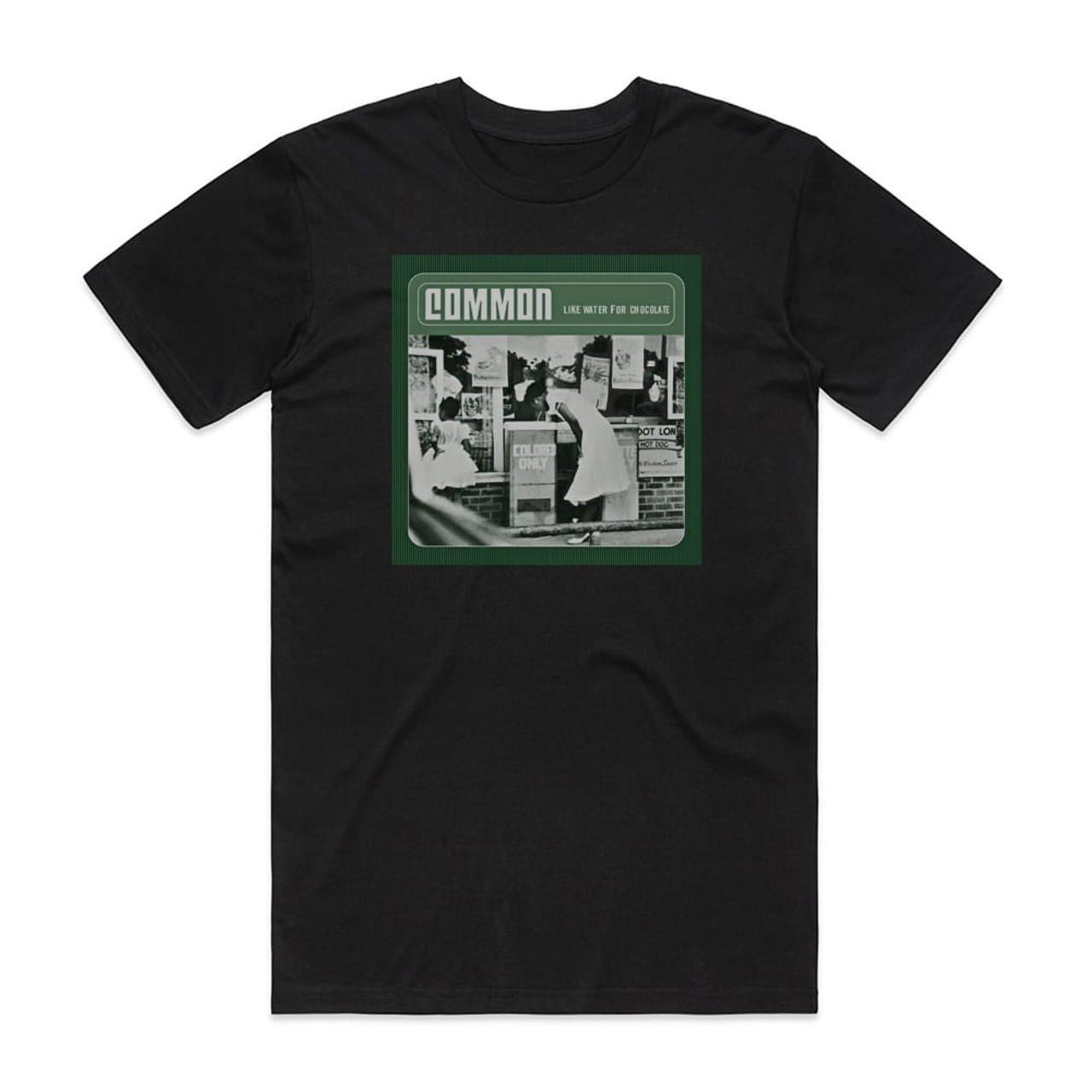 Common Like Water For Chocolate Album Cover T-Shirt Black