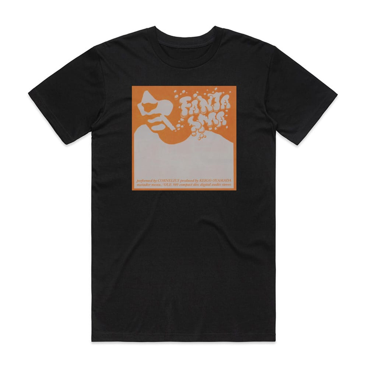 Cornelius Fantasma Album Cover T-Shirt Black