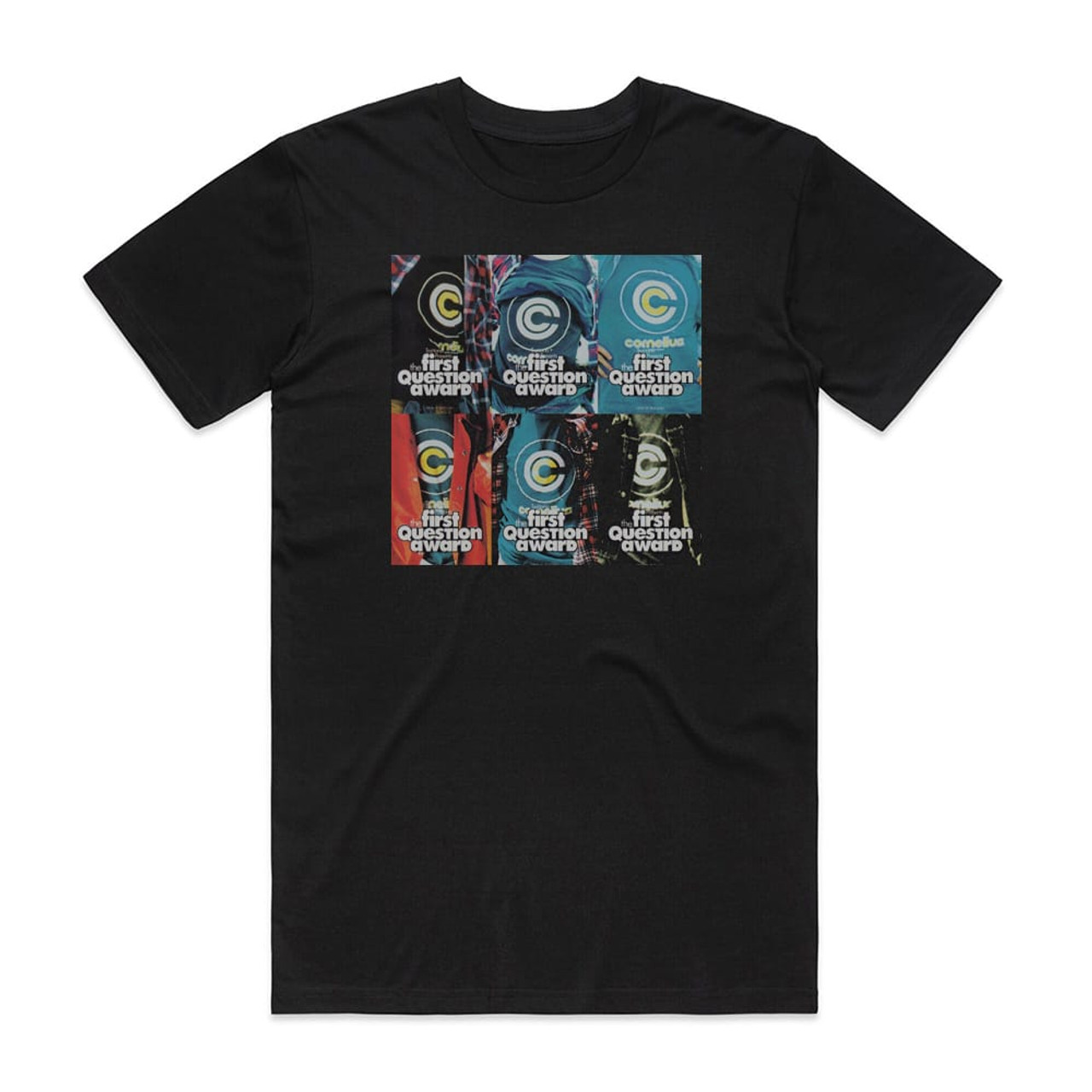 Cornelius THE FIRST QUESTION AWARD TシャツM the first Question award T‐Shirt Black – ワーナー