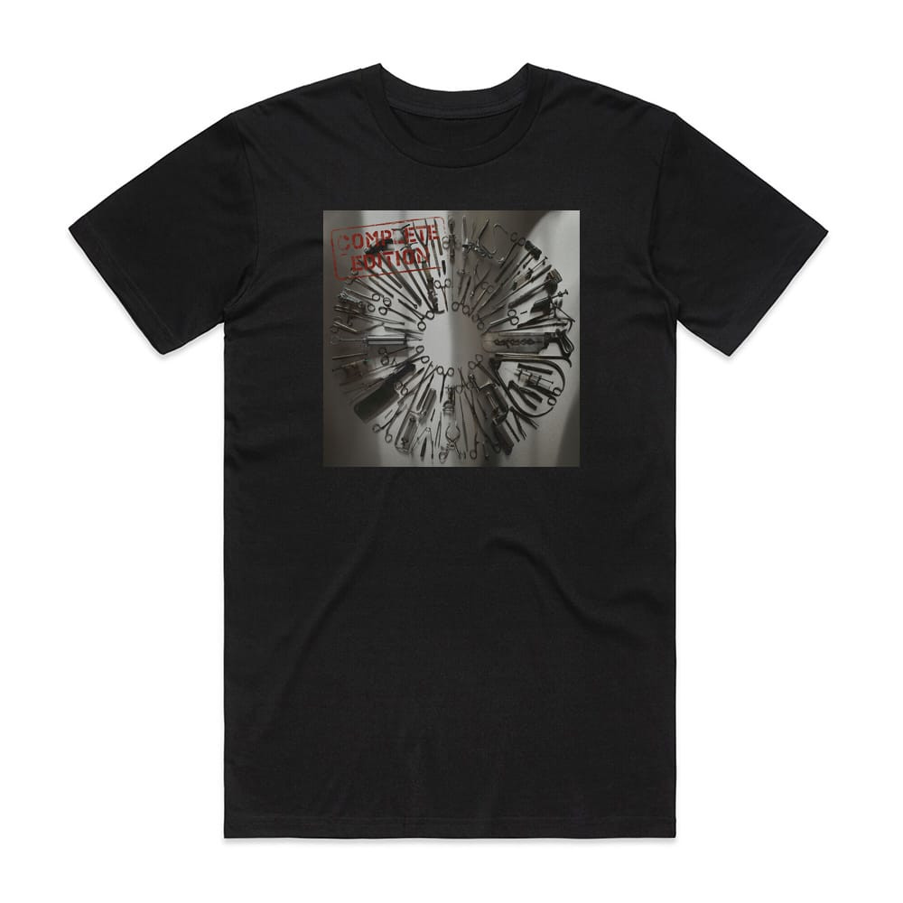 Carcass Surgical Steel Tシャツ　swag Carcass Surgical Steel 1 Album Cover T-Shirt Black