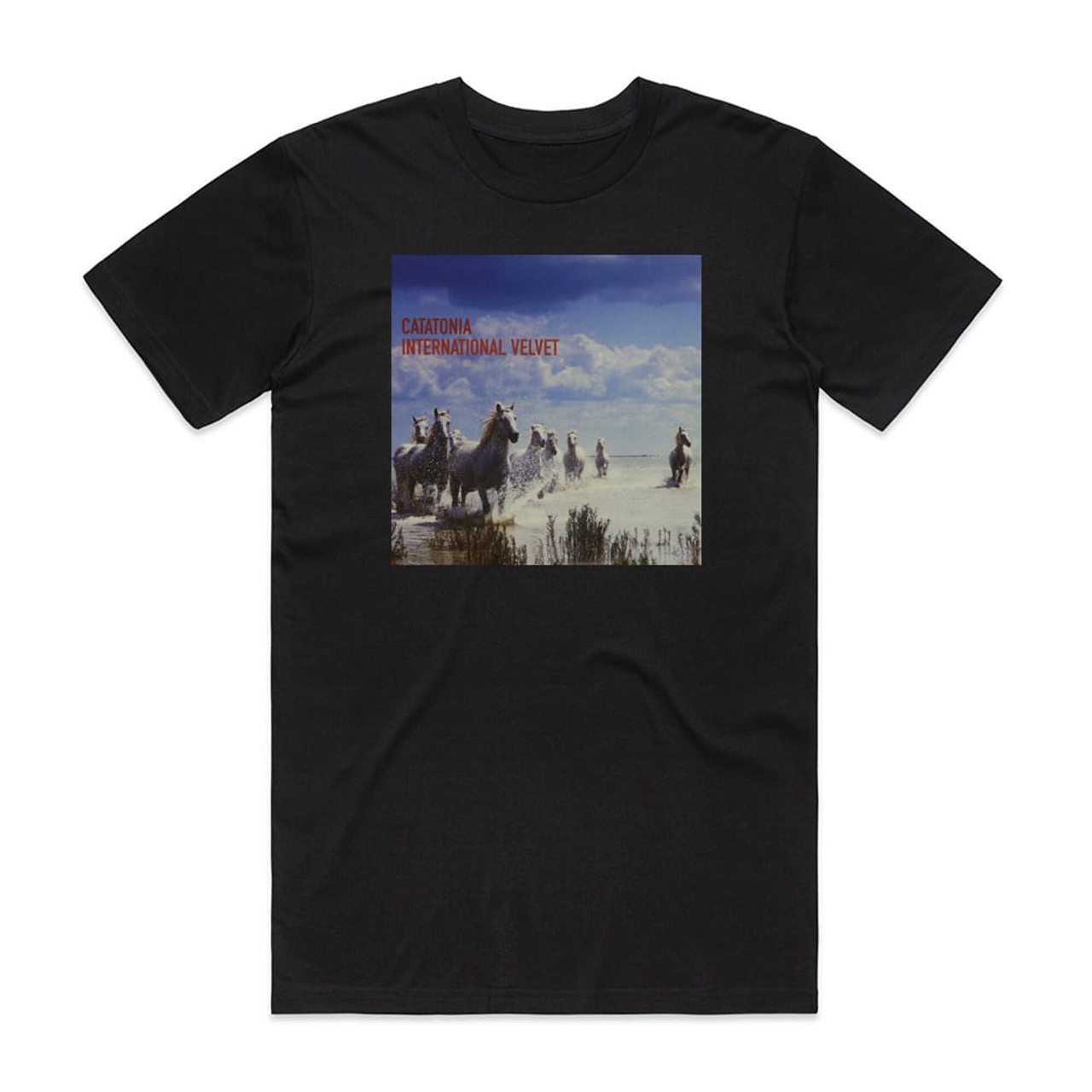 Catatonia International Velvet Album Cover T-Shirt Black