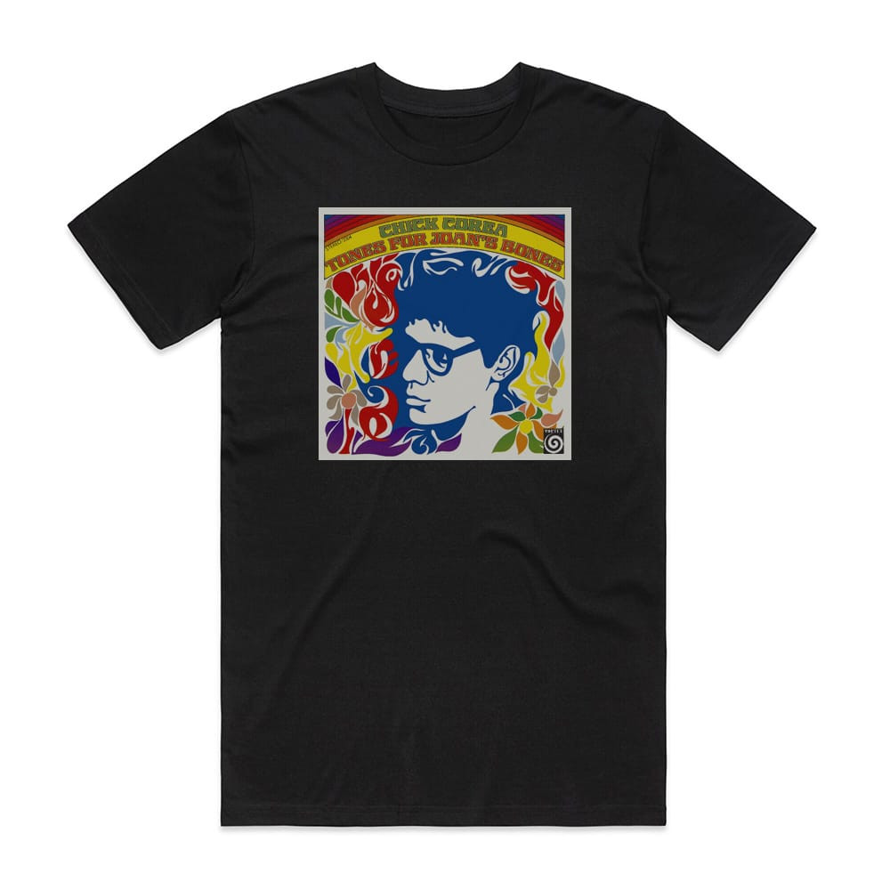 Chick Corea Tones For Joans Bones Album Cover T-Shirt Black