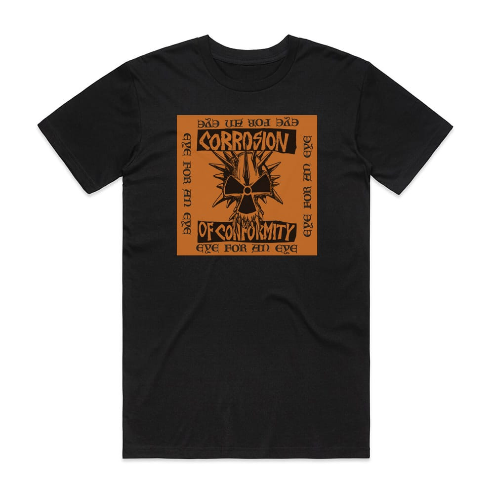 Corrosion of Conformity Eye For An Eye 1 Album Cover T-Shirt Black