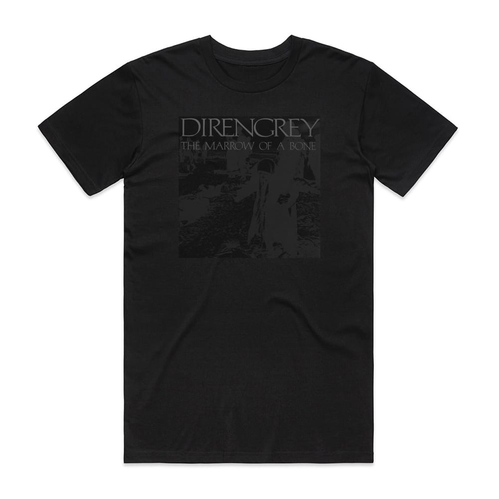 DIR EN GREY THE MARROW OF A BONE Tシャツ DIR EN GREY The Marrow Of A Bone 1 Album Cover T-Shirt Black