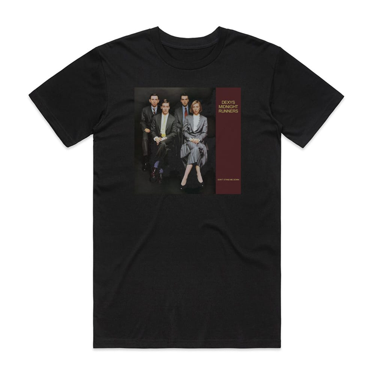 Dexys Midnight Runners Dont Stand Me Down Album Cover T Shirt Black dexys-midnight-runners-dont-stand-me-down-album-cover-t-shirt-black
