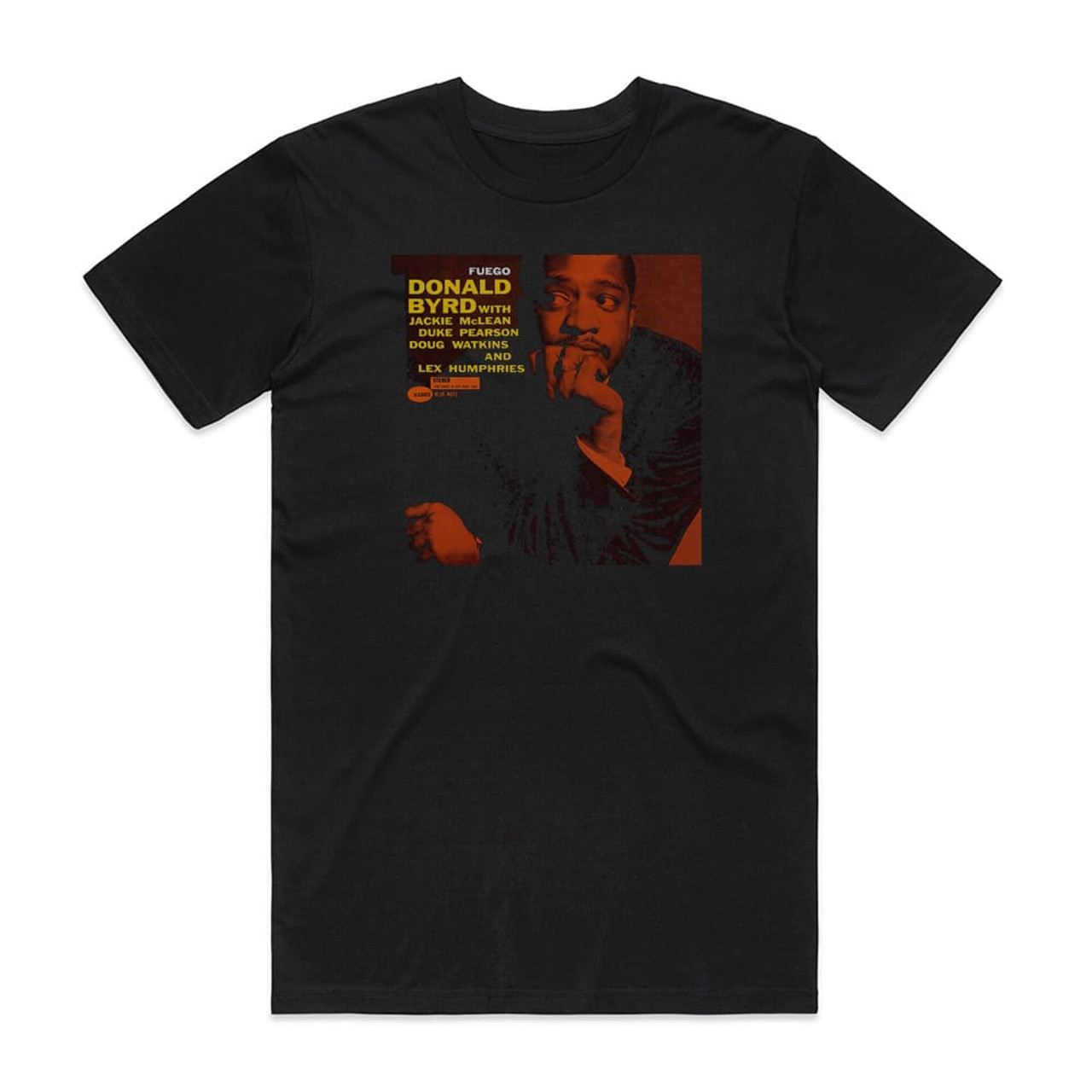 Donald Byrd Fuego Album Cover T-Shirt Black