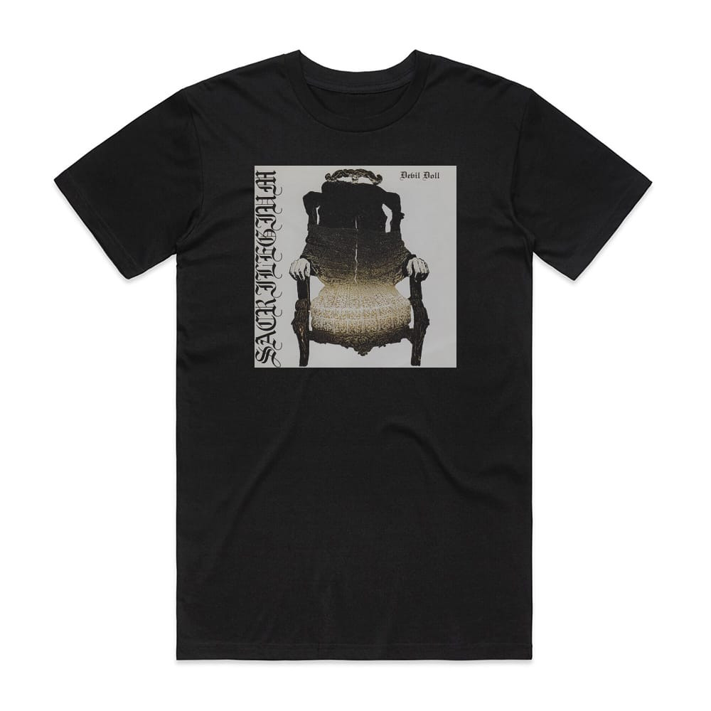 Devil Doll Sacrilegium Album Cover T-Shirt Black
