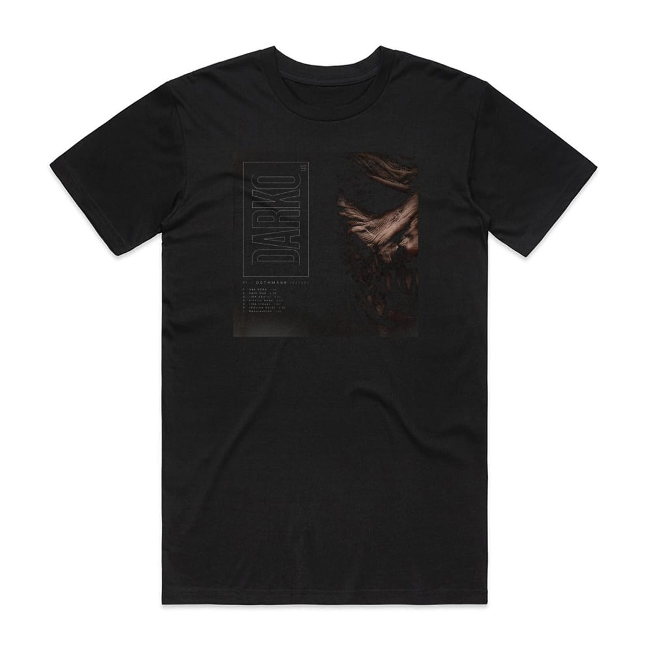 Darko US Pt 1 Dethmask Album Cover T-Shirt Black