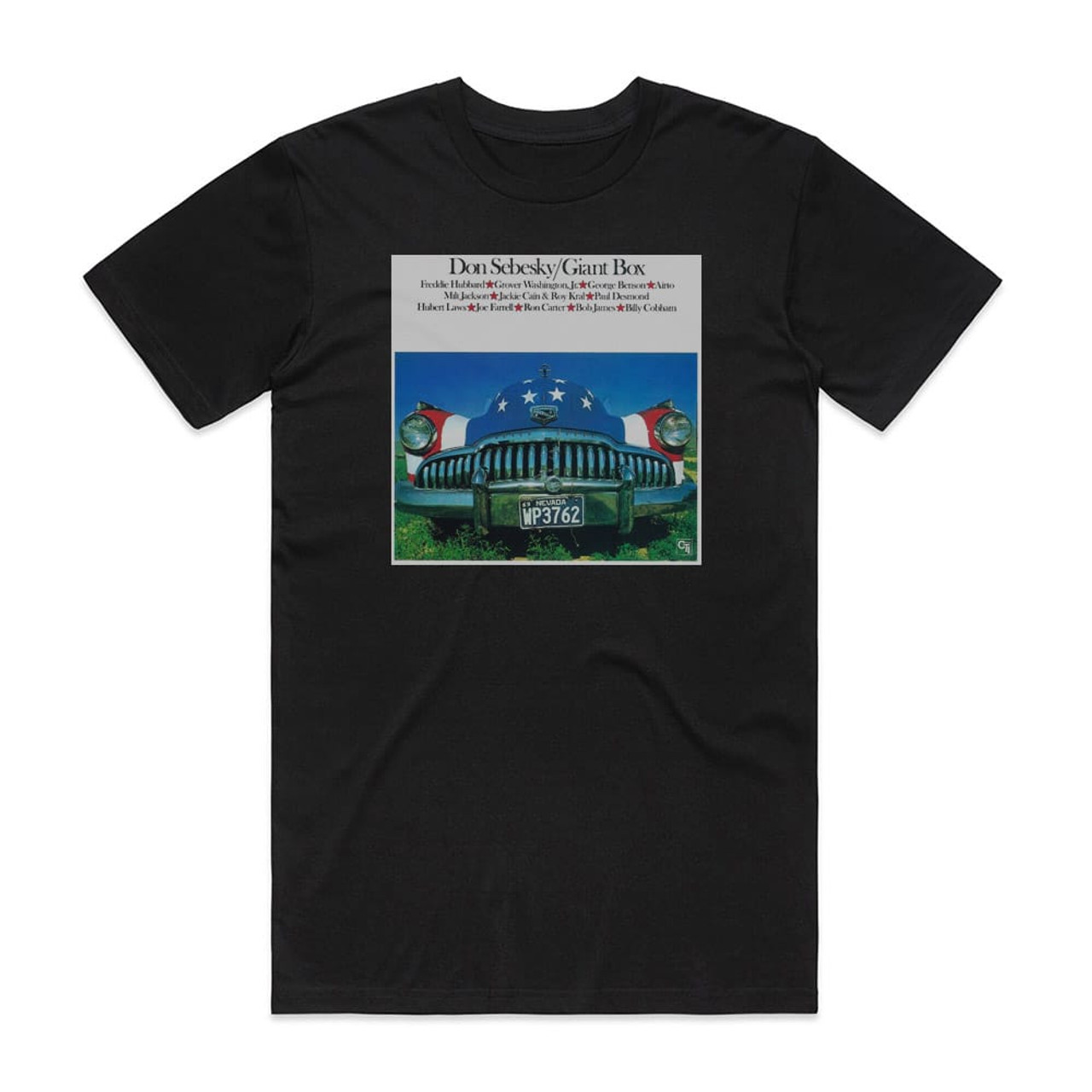 Don Sebesky Giant Box Album Cover T-Shirt Black