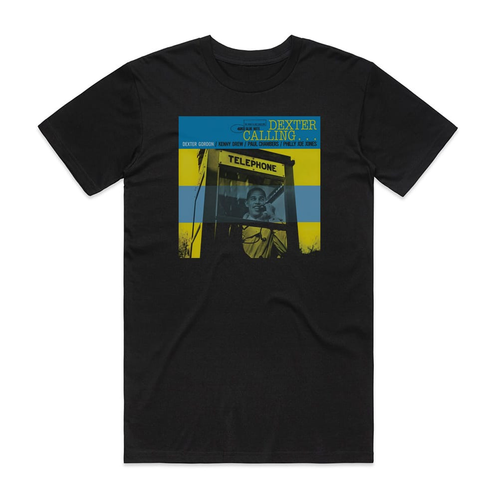 Dexter Gordon Dexter Calling Album Cover T-Shirt Black