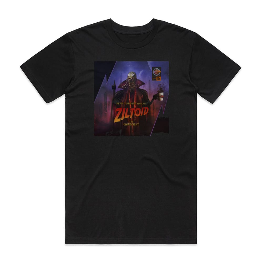 Devin Townsend Ziltoid The Omniscient 1 Album Cover T-Shirt Black