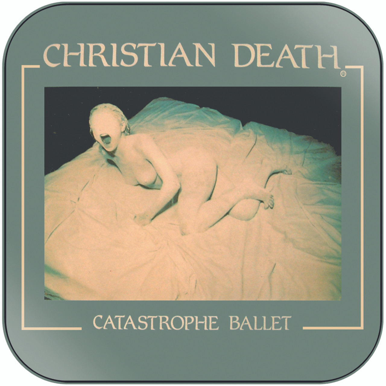 Christian Death Catastrophe Ballet Album Cover Sticker Album Cover Sticker