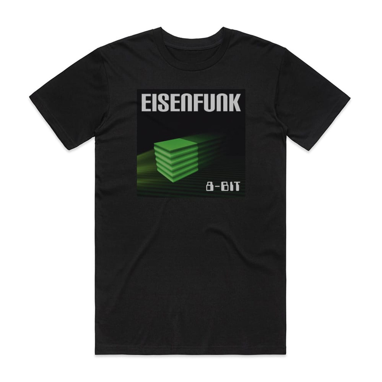 Eisenfunk 8 Bit Album Cover T-Shirt Black