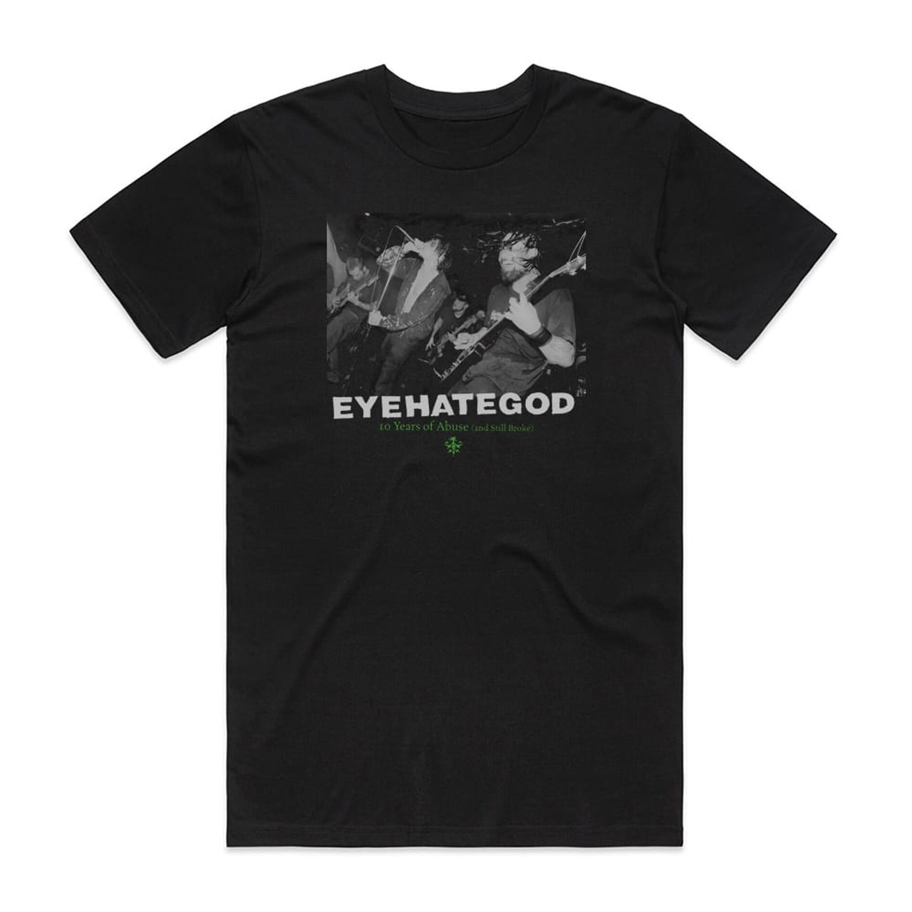Eyehategod 10 Years Of Abuse And Still Broke Album Cover T-Shirt Black