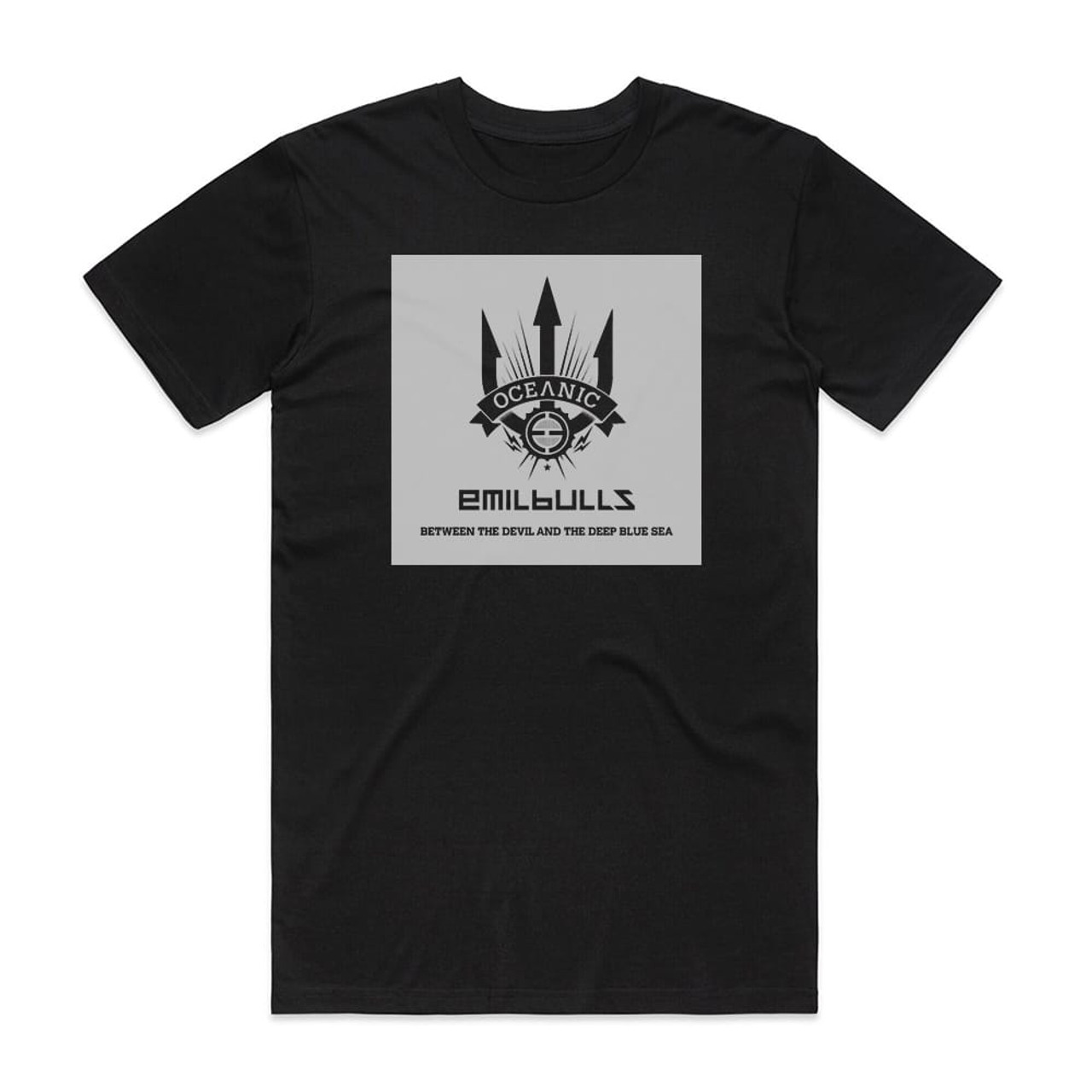 Emil Bulls Between The Devil And The Deep Blue Sea Album Cover T-Shirt Black