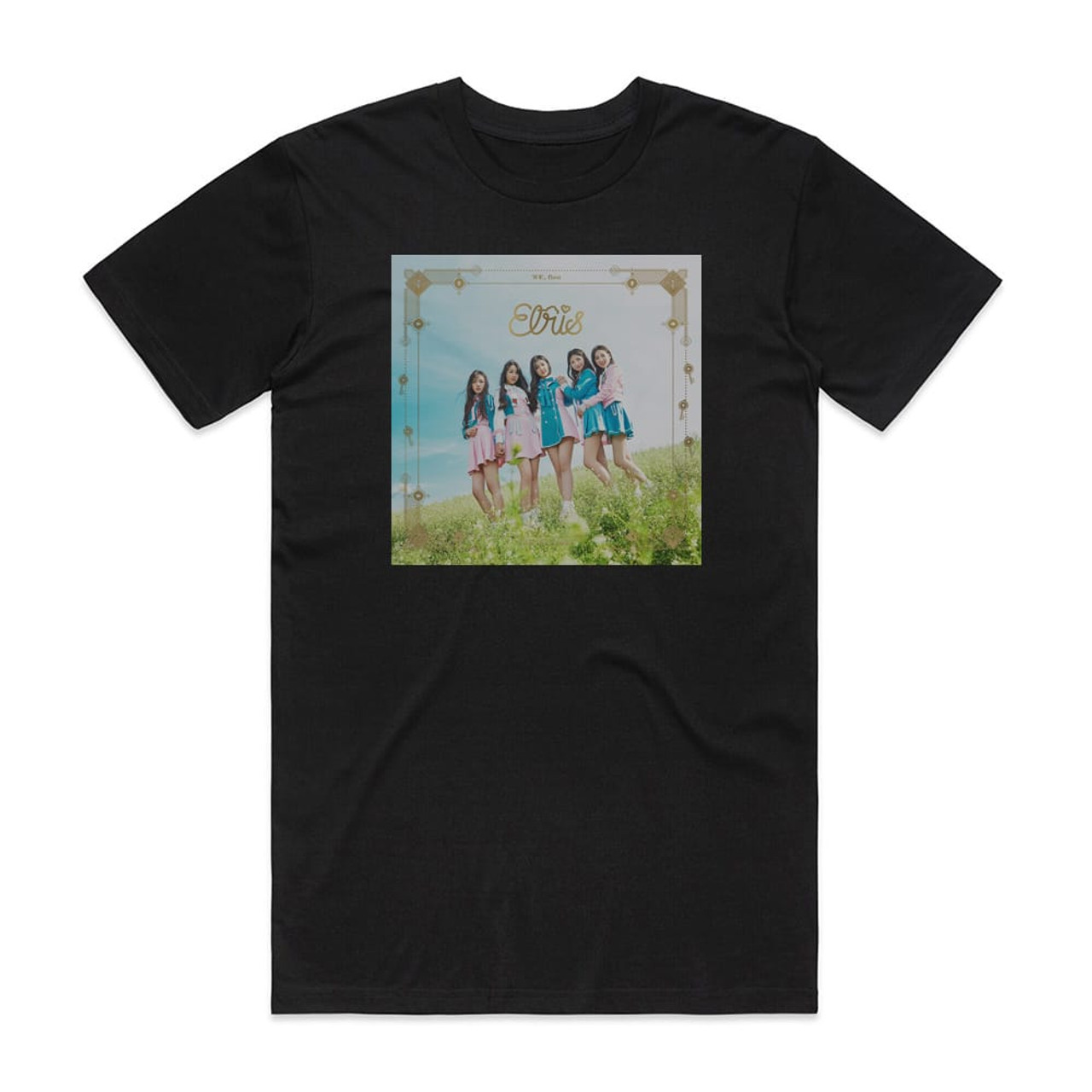 ELRIS We First Album Cover T-Shirt Black