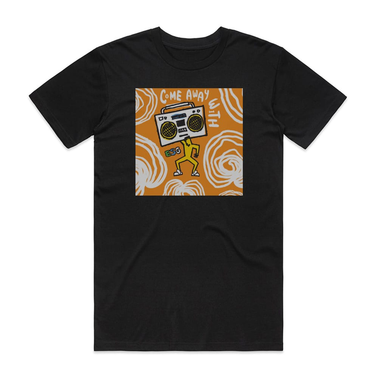 ESG Come Away With Esg Album Cover T-Shirt Black