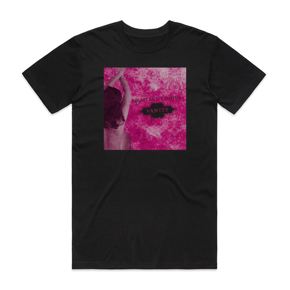 Eighteen Visions Vanity 1 Album Cover T-Shirt Black