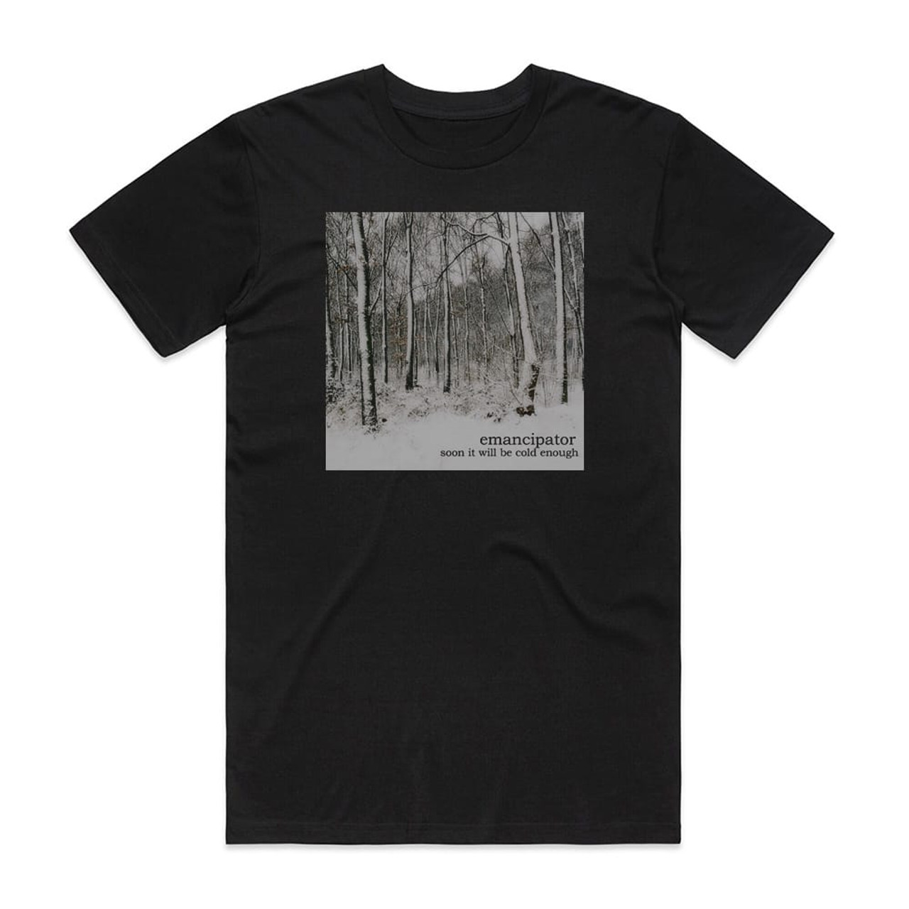 Emancipator Soon It Will Be Cold Enough Album Cover T-Shirt Black