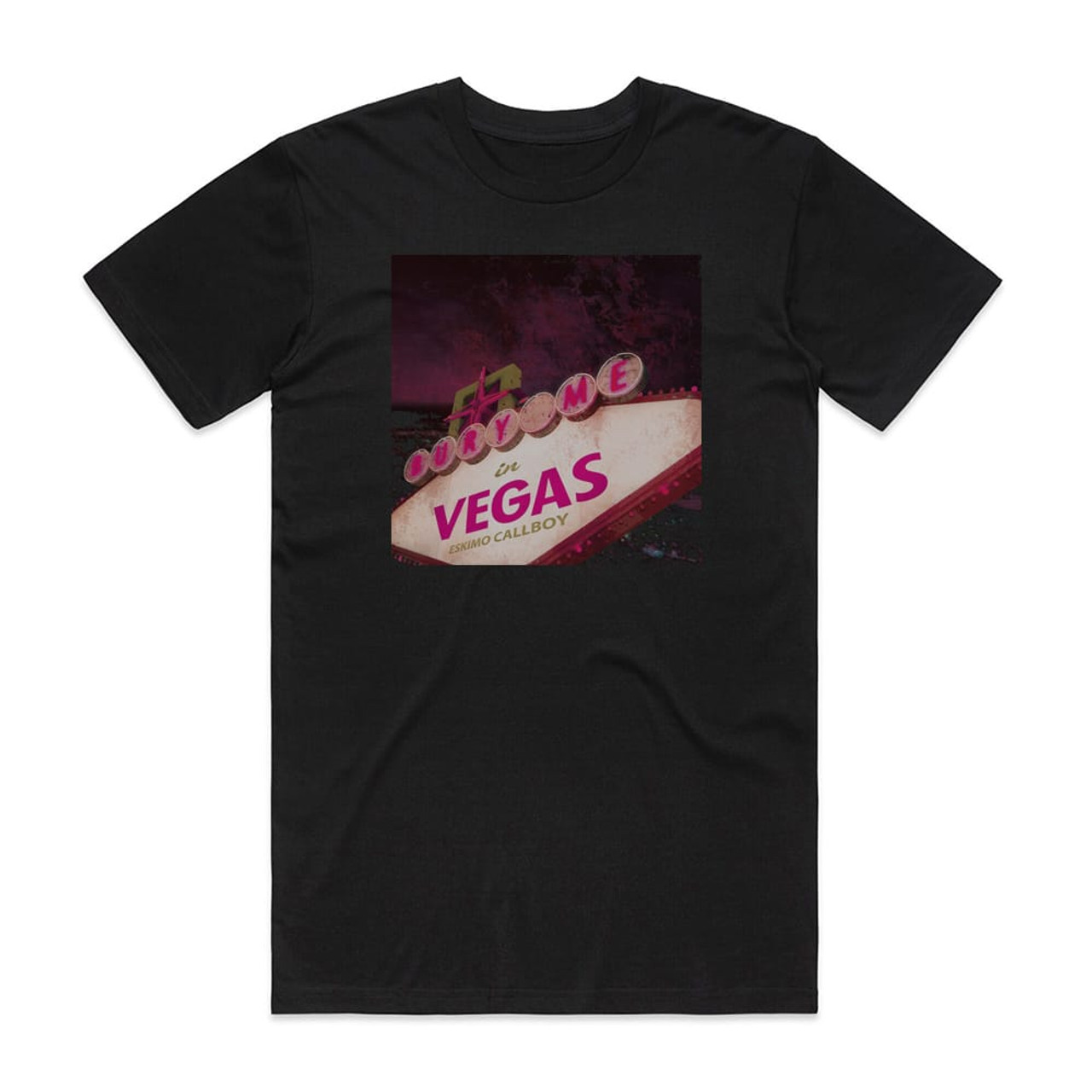 Eskimo Callboy Bury Me In Vegas Album Cover T-Shirt Black